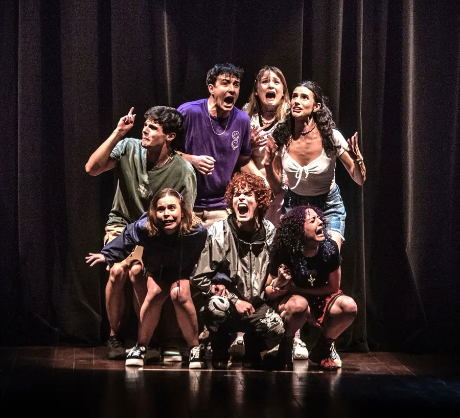 Elenco Adolescer em cena